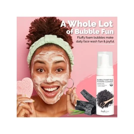 LOOK AT ME NETTOYANT MOUSSANT PURIFIANT À BULLES (CHARBON DE BOIS)