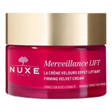 NUXE MERVEILLANCE LIFT CREME VELOURS EFFET LIFTANT PEAUX NORMALES À SÈCHES 50ML