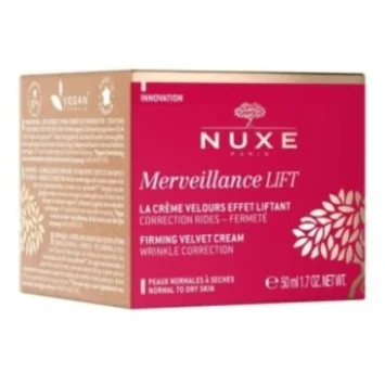 NUXE MERVEILLANCE LIFT CREME VELOURS EFFET LIFTANT PEAUX NORMALES À SÈCHES 50ML