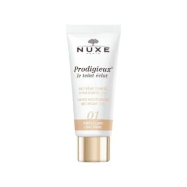 NUXE PRODIGIEUX LE TEINT ECLAT BB CREME HYDRATANTE TEINTEE 30ML