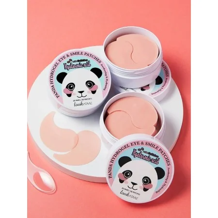 LOOK AT ME PATCHS OCULAIRES PANDA HYDROGEL À L'ACIDE HYALURONIQUE ET À LA CAFÉINE