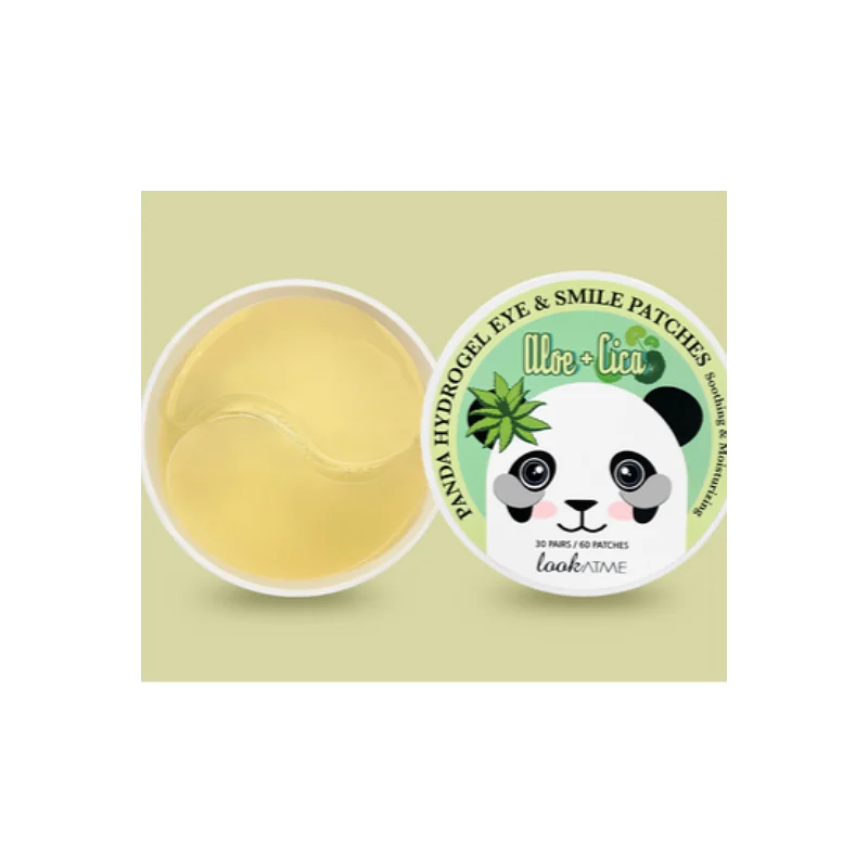 LOOK AT ME PATCH OCULAIRE PANDA HYDROGEL À L'ALOÈS ET AU CICA