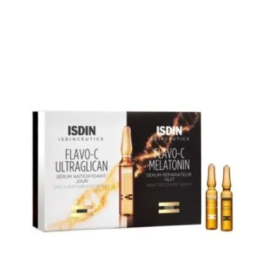 ISDIN FLAVO C DAY AND NIGHT 10X2 AMPOULES ISDIN FLAVO C DAY AND NIGHT 10X2 AMPOULES