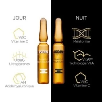 ISDIN FLAVO C DAY AND NIGHT 10X2 AMPOULES