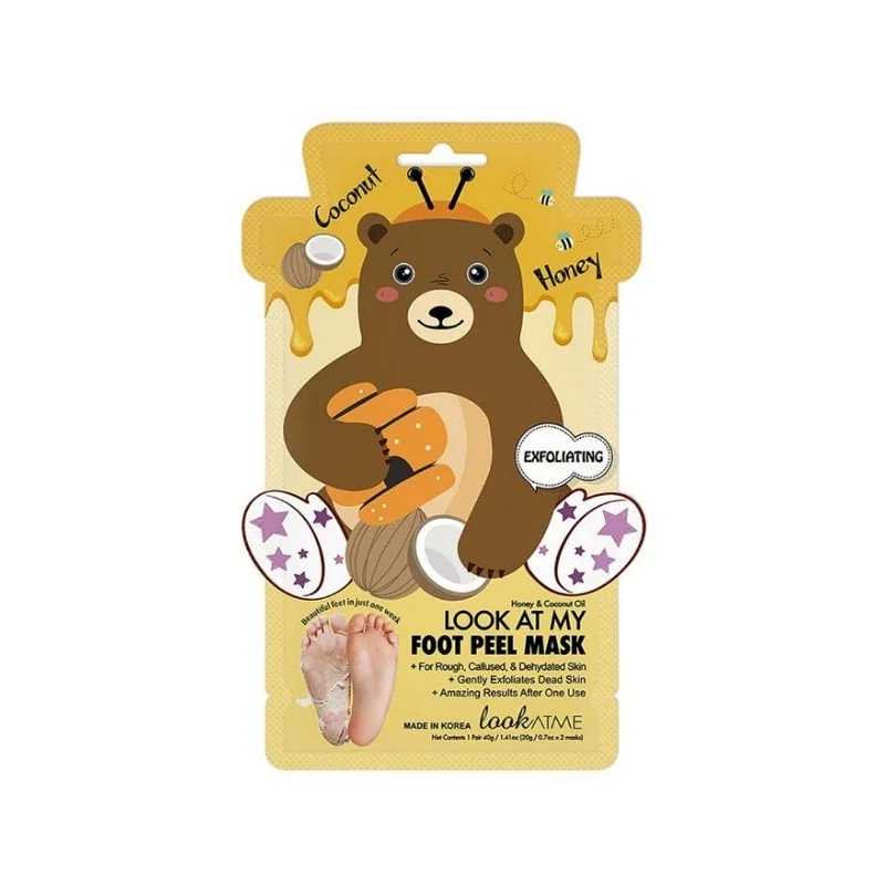LOOK AT ME MASQUE PEELING POUR LES PIEDS (OURS)