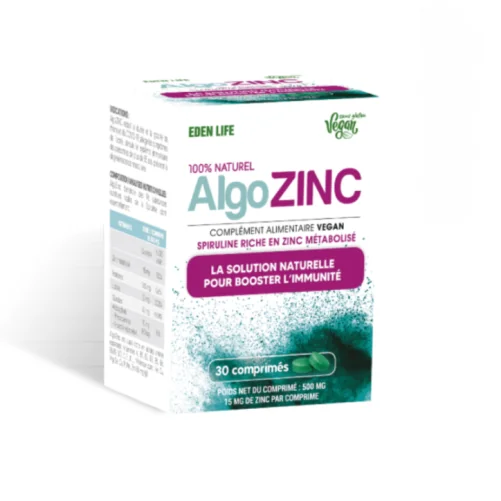 EDEN LIFE ALGOZINC 30 COMPRIMES