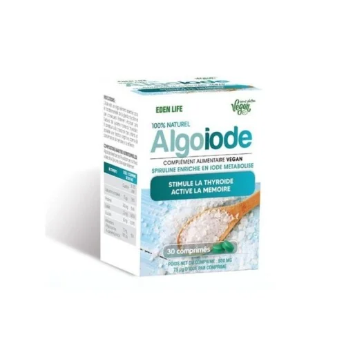 EDEN LIFE ALGO IODE 30 COMPRIMÉS