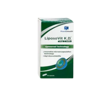 PHARMAHEALTH LIPOSOVIT K2 D3 30 GÉLULES