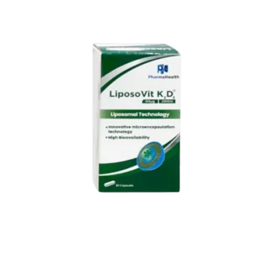 PHARMAHEALTH LIPOSOVIT K2 D3 30 GÉLULES