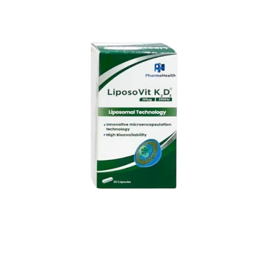 PHARMAHEALTH LIPOSOVIT K2 D3 30 GÉLULES