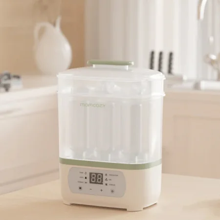 MOMCOZY STERILISATEUR & SECHEUR DE BIBERONS 8-EN-1