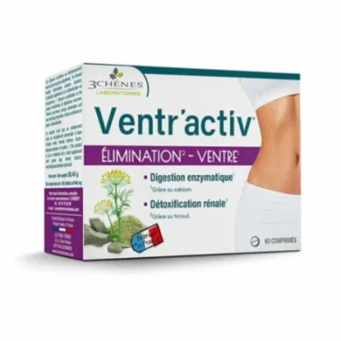 3 CHENES VENTR’ACTIV 60 COMPRIMES