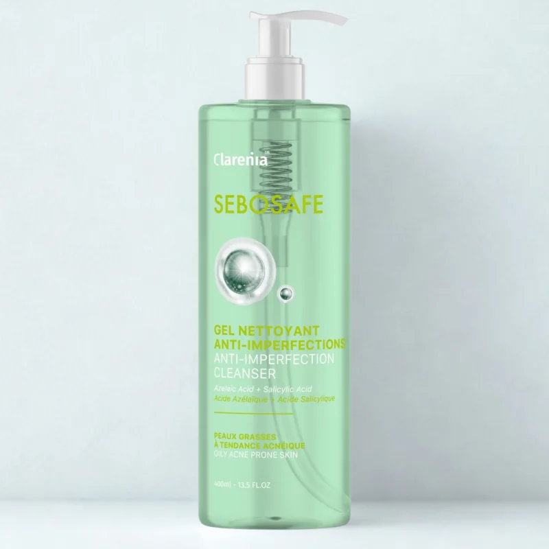 CLARENIA SEBOSAFE GEL NETTOYANT ANTI IMPERFECTIONS 400ML
