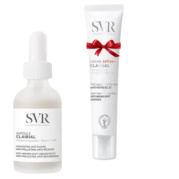 SVR COFFRET CLAIRIAL AMPOULE CONCENTRE ANTI TACHES 30ML+CLAIRIAL CREME ANTI TACHES BRUNES SPF50+ 40ML (OFFERT)
