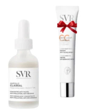 SVR COFFRET CLAIRIAL AMPOULE CONCENTRE ANTI TACHES 30ML+CLAIRIAL CC CREME LIGHT SPF50 40ML (OFFERT)