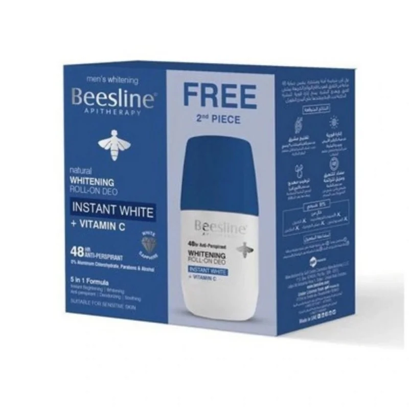 BEESLINE COFFRET ROLL-ON DEO INSTANT WHITE + VITAMINE C