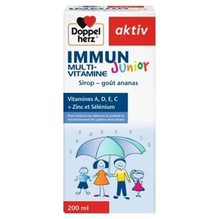 AKTIV IMMUN JUNIOR MULTIVITAMINES SIROP 200 ML