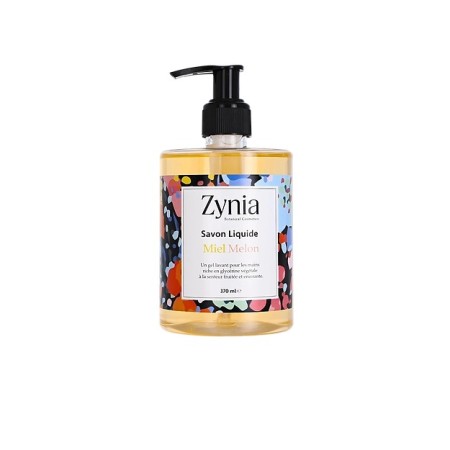ZYNIA SAVON LIQUIDE MIEL MELON 370ML