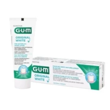 GUM ORIGINAL WHITE DENTIFRICE BLANCHEUR 75ML