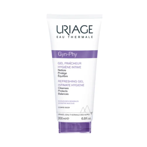 URIAGE GYN PHY GEL FRAICHEUR HYGIENE INTIME MUQUEUSES SENSIBLES 200ML