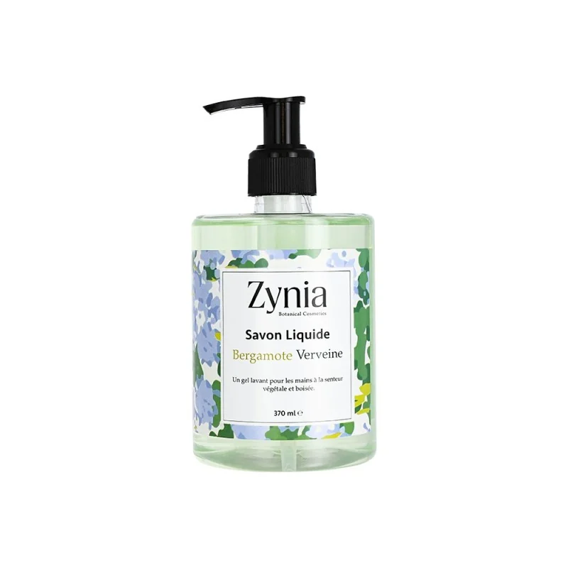 ZYNIA SAVON LIQUIDE BERGAMOTE VERVEINE 370ML