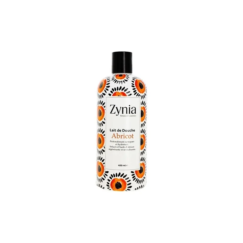 ZYNIA LAIT DE DOUCHE ABRICOT 400ML