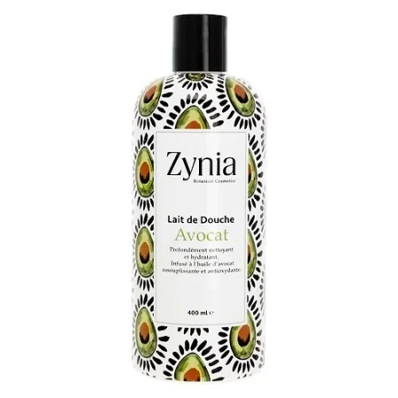 ZYNIA LAIT DE DOUCHE AVOCAT 400ML
