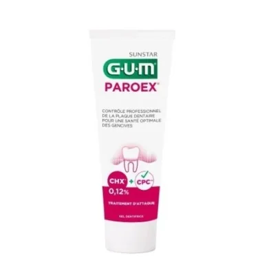 GUM DENTIFRICE PAROEX 75ML