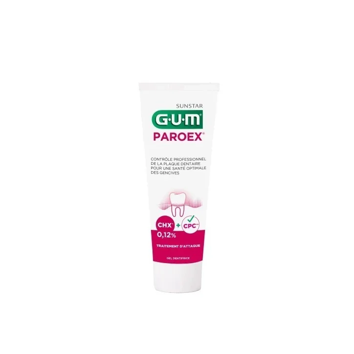 GUM DENTIFRICE PAROEX 75ML