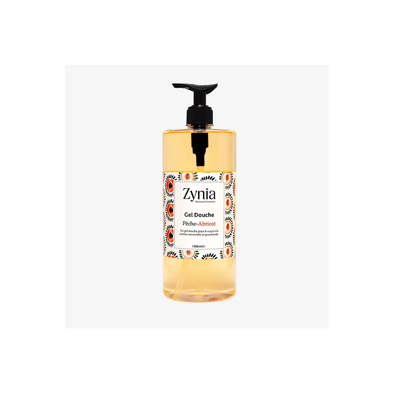 ZYNIA GEL DOUCHE ABRICOT 1000ML