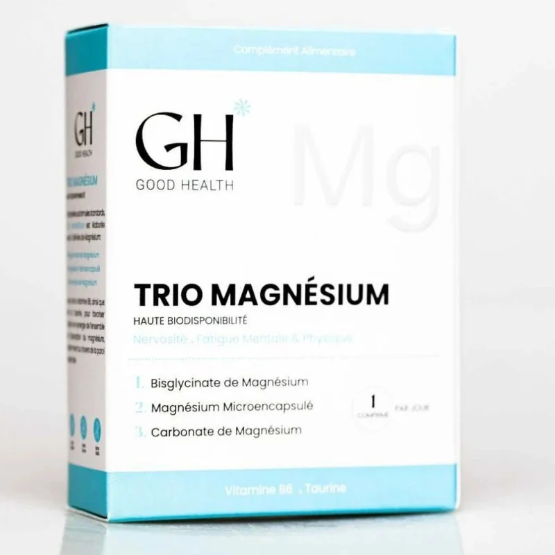 GOOD HEALTH TRIO MAGNESIUM 30 COMPRIMES