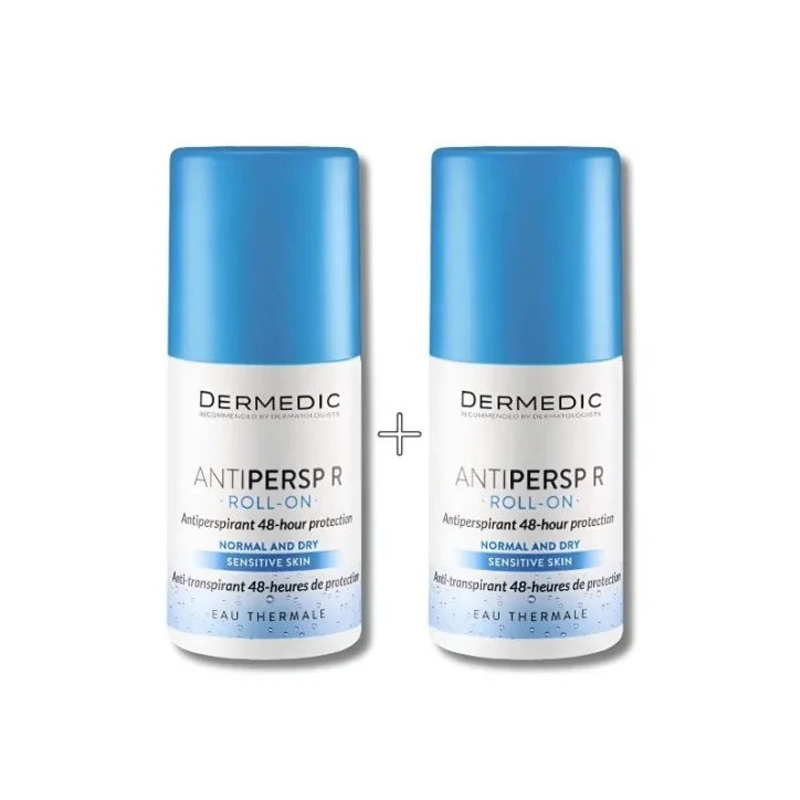 DERMEDIC COFFRET ROLL-ON ANTI-TRANSPIRANT 1+1 OFFERT PROTECTION 48H