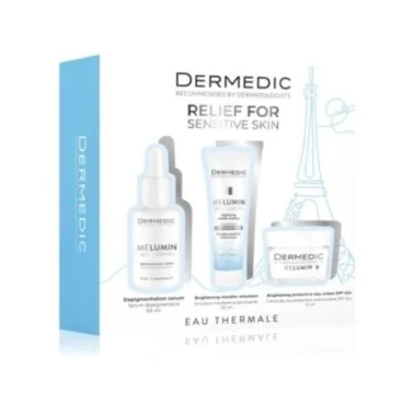 DERMEDIC COFFRET MELUMIN ANTI TACHE PEAU SENSIBLE DERMEDIC COFFRET MELUMIN ANTI TACHE PEAU SENSIBLE