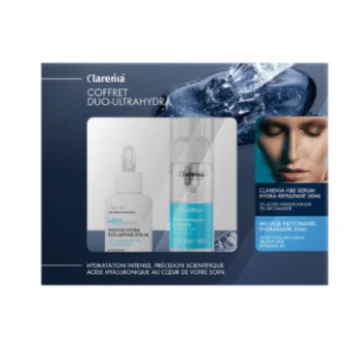 CLARENIA COFFRET DUO ULTRA HYDRA HB5 SERUM 30ML+HYDRAEFFECT MOUSSE 50ML (OFFERT)