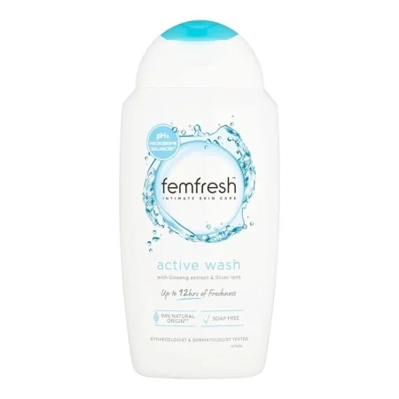FEMFRESH ACTIVE WASH GEL LAVANT INTIME 250ML