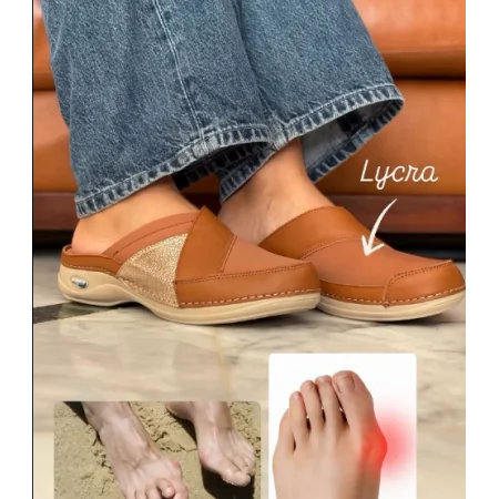 ORTHOLITE SABOT ORTHOPÉDIQUE FEMME HV05 CARAMEL