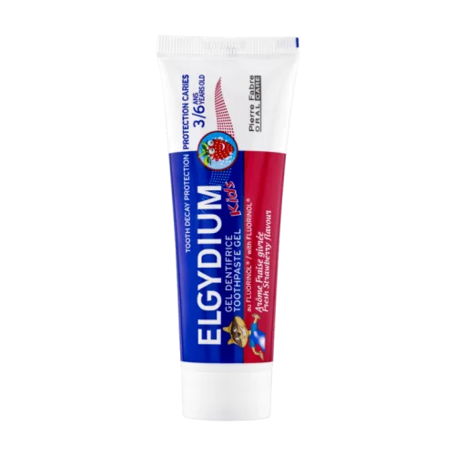 Elgydium Kids Dentifrice Fraise Givrée 3/6ans