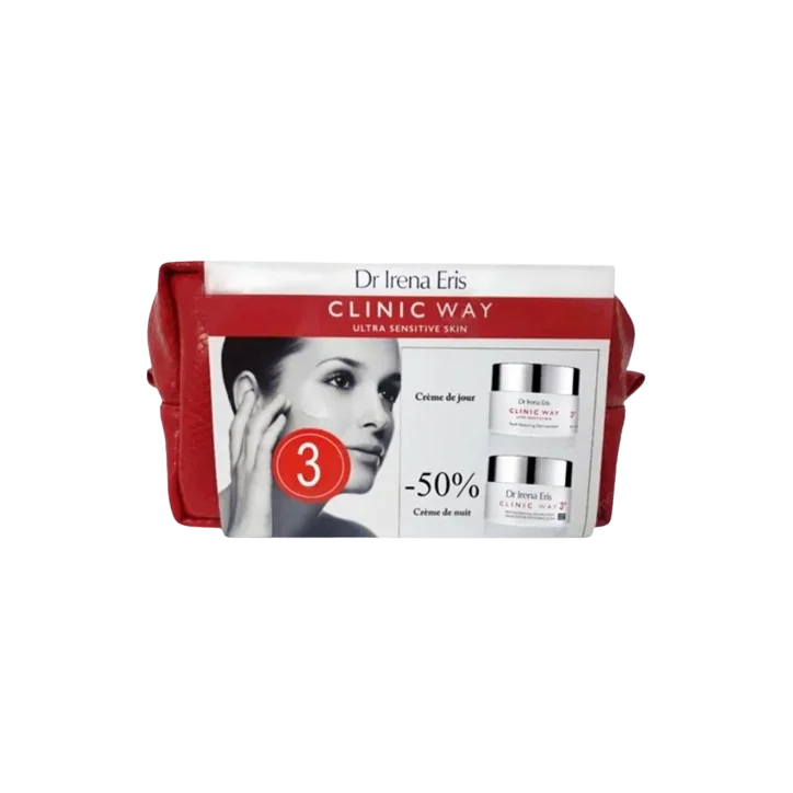 CLINIC WAY TROUSSE N°3 -50% SUR LA CREME DE NUIT