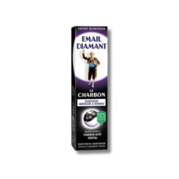 EMAIL DIAMANT DENTIFRICE CHARBON BLANCHEUR 75ML