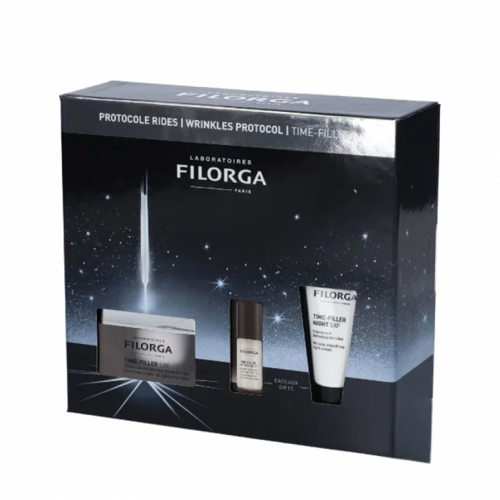FILORGA TIME FILLER 5XP COFFRET PROTOCOLE RIDES
