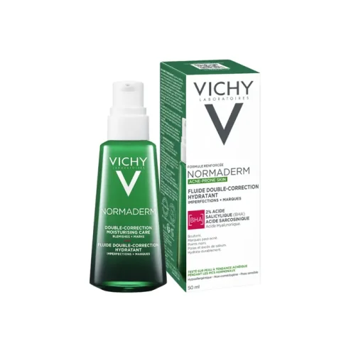 VICHY NORMADERM FLUIDE DOUBLE CORRECTION HYDRATANT QUOTIDIEN ANTI-ACNE 50 ML