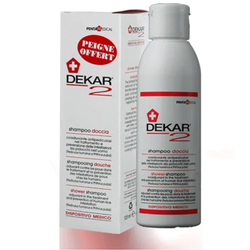 DEKAR 2 ANTI POUX SHAMPOOING 125ML