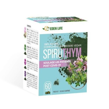 EDEN LIFE SPIRUTHYM 60 COMPRIMES