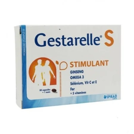 IPRAD GESTARELLE S STIMULANT 30 CAPSULES