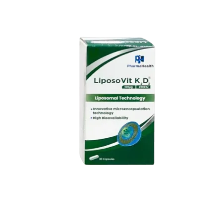 PHARMAHEALTH LIPOSOVIT K2 D3 30 GÉLULES