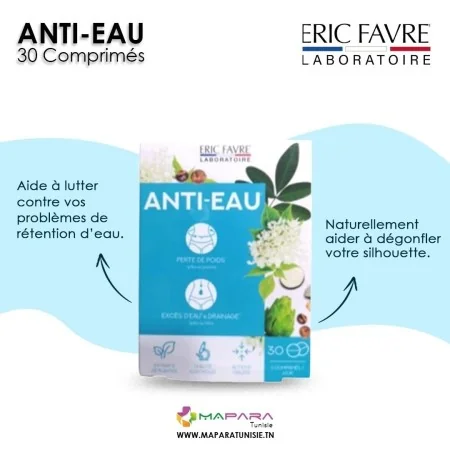 ERIC FAVRE ANTI-EAU 30 COMPRIMES