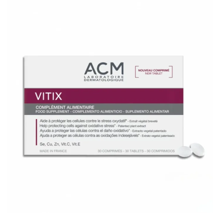 ACM VITIX TABLETS 30 COMPRIMES