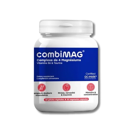 COMBIMAG 30 GELULES VEGETALES