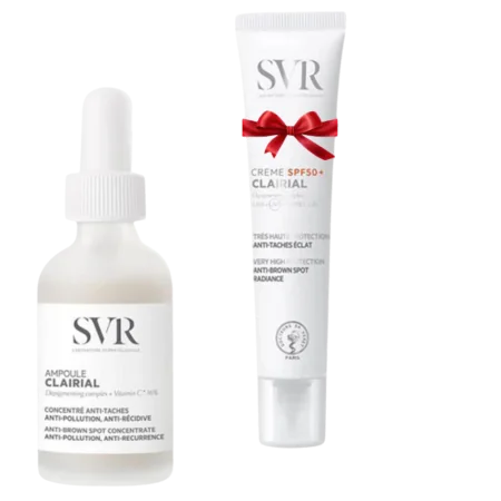 SVR COFFRET CLAIRIAL AMPOULE CONCENTRE ANTI TACHES 30ML+CLAIRIAL CREME ANTI TACHES BRUNES SPF50+ 40ML (OFFERT)
