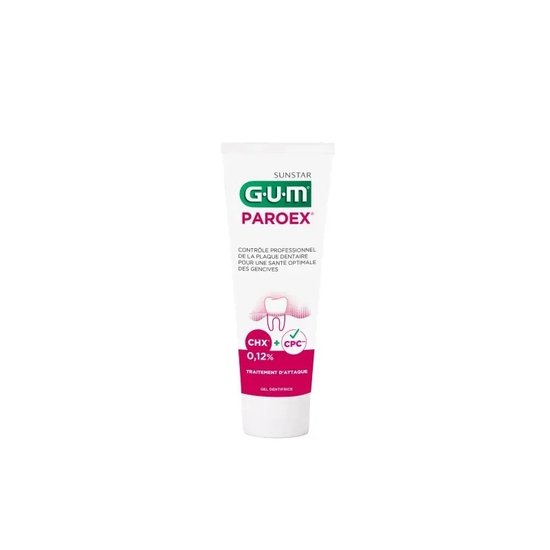 GUM DENTIFRICE PAROEX 75ML